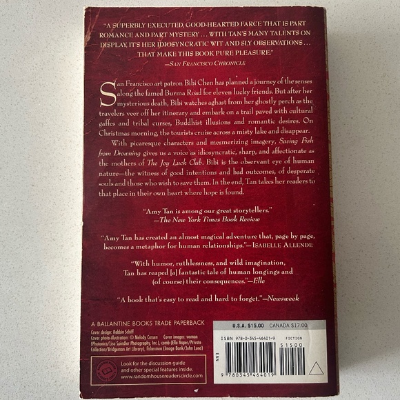 Saving Fish from Drowning by Amy Tan - Picture 4 of 4